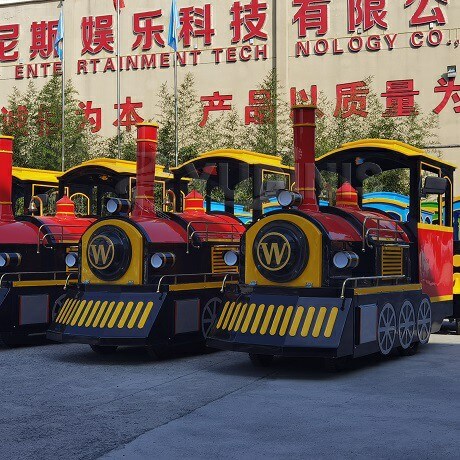battery operated trackless train ride