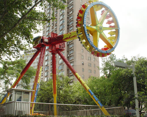 How to maintain a large pendulum ride