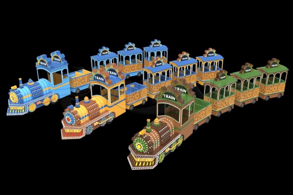 Electric Trackless Children Dream Train